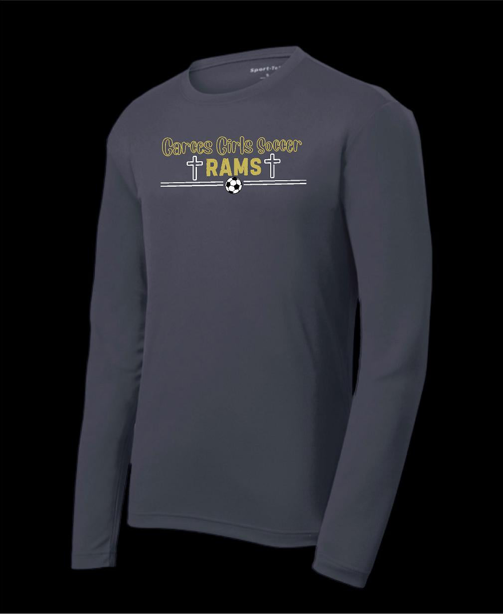 Garces Women’s Long Sleeve Mesh Graphite 2