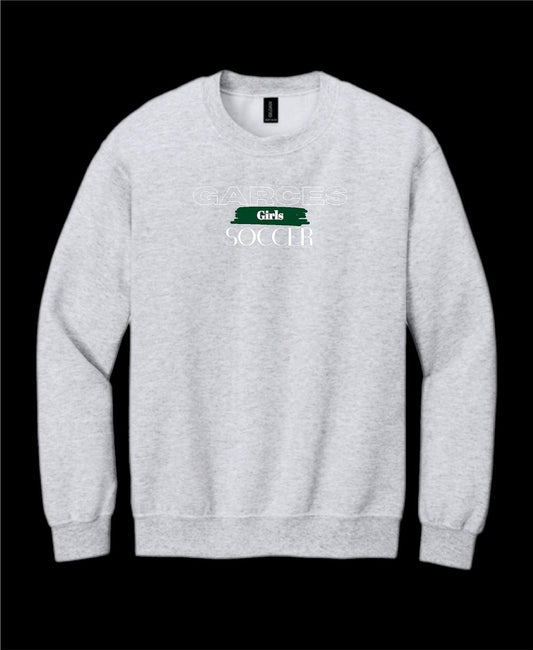 Garces Womens Soccer Crew Neck Sweater Ash 3