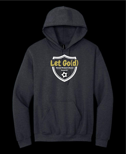 Garces Womens Cotton Hoodie Dark Heather 4