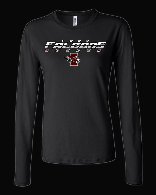 Independence Falcons Women's Cut Long Sleeve Black