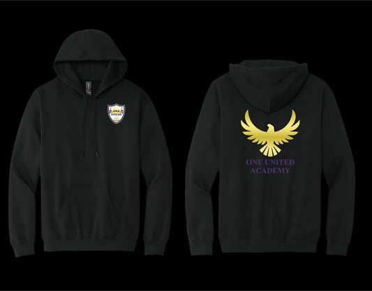 One United Black Hoodie