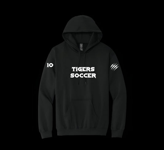 Wasco Tigers Soccer Hoodie Black